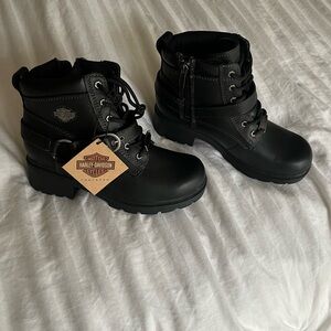 HARLEY-DAVIDSON FOOTWEAR Tegan
Lace up Boot - D84424 7.5 Brand New with Tags
